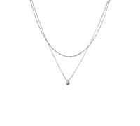 Elli Layer Tropfen 2-lagig 925 Sterling Silber silberfarben Damen