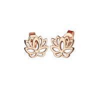 Elli Lotusblume Blume Blüte Lotus Talisman Silber rosefarben Damen