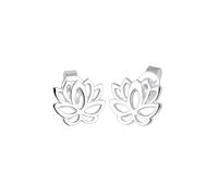 Elli Lotusblume Blume Blüte Lotus Talisman Silber silberfarben Damen