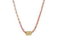 Elli Love Colorful Zirkonia Weiß 925 Sterling Silber goldfarben Damen