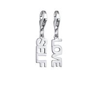 Elli Love Lettering 925 Sterling Silber silberfarben Damen