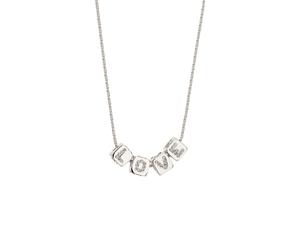 Elli Love Liebe mit Kristallen von Swarovski® 925 Sterling Silber silberfarben Damen