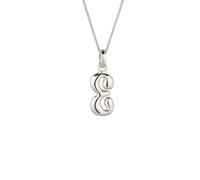 Elli Melted Buchstabe E 925 Sterling Silber silberfarben Damen