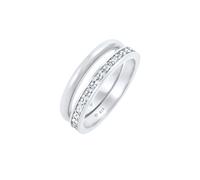 Elli Ring Damen silber, 56