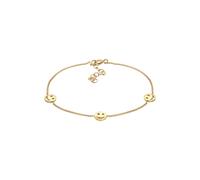 Elli Armband Smiley Plättchen Basic Blogger Trend 925 Silber Home & Lifestyle Produkte (1.0 st)