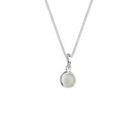ELLI Damen Halskette 'Kreis' silber, Größe 45, 4061375 Silber 45
