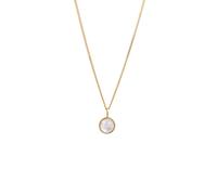 Elli Mondstein Weiß 925 Sterling Silber vergoldet 45 Damen