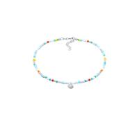 Elli Muschel Glas Kugeln Bunt Sommer Beach 925 Silber silberfarben Damen