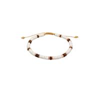 Elli Muschel Kokosnuss Holz Perlen 925 Silber 22 Damen