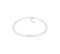 Elli Muschelkernperle Kugelkette Layer 925 Silber silberfarben Damen