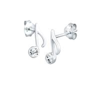 Elli Note Musik 925 Silber, mit Kristallen von Swarovski® silberfarben Damen