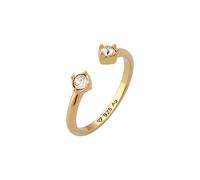 Elli Offen Gestaltet mit Weiß 925 Sterling Silber vergoldet, Kristallen von Swarovski® 52 Damen