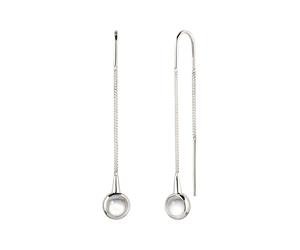 Elli Ohrhänger Ball Rock Crystal Transparent 925 Sterling Silber OneSize Damen
