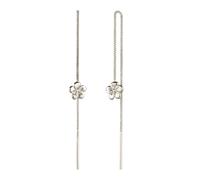 Elli Ohrhänger Ear Chain Frangipani 925 Sterling Silber silberfarben Damen