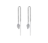 Elli Ohrhänger Feder Boho Hippie Durchziehen 925 Silber silberfarben Damen