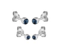 Elli Ohrringe Damen blau, ONE SIZE