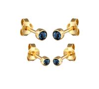 Elli Ohrringe Damen blau, ONE SIZE