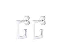 Elli Ohrringe Damen Creole Geo Viereck in 925 Sterling Silber