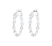 Elli Ohrringe Damen Creolen Basic Spirale Twisted Geo 925 Sterling Silber