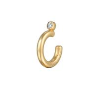 Elli - Earcuff Kristall Rundes Design 925 Silber vergoldet Earcuffs Damen