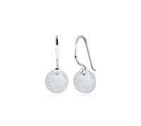 Elli Kreis Geo Rund Trend Minimal Matt 925 Silber silberfarben Damen