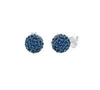 Elli Ohrringe Damen Glamour mit Kristalle in 925 Sterling Silber