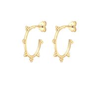 ELLI Damen Ohrringe 'Creole' gold, Größe One Size, 4028346 Gold One Size
