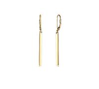 Paar Ohrhänger ELLI "Basic Hänger Geo Stab Look 925 Silber", gold, Ohrringe, Damen, OneSize, ohne Stein, Silber 925 (Sterlingsilber) (62781943-0) gold