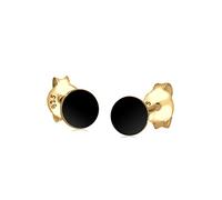 ELLI Damen Ohrstecker schwarz, Größe One Size, 4022914 Schwarz One Size