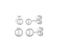 Elli Ohrringe Damen Ohrstecker Kugel Basic 2er Set 925 Silber