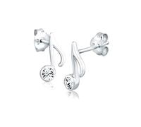 Elli Note Musik 925 Silber, mit Kristallen von Swarovski® silberfarben Damen
