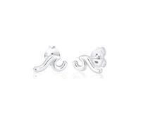 Elli Ohrringe Damen Ohrstecker Wellen Trend in 925 Sterling Silber