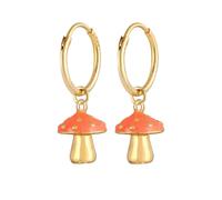 Elli Ohrringe Damen orange, 30