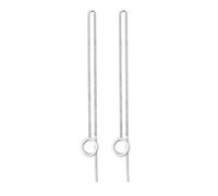 ELLI Damen Ohrringe 'Kreis' silber, Größe One Size, 4834379 Silber One Size