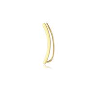 Elli Ohrringe Damen Single Earclimber Gewölbt Basic Trend Blogger