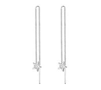 Elli Ohrringe Damen Sterne Astro mit Kristalle in 925 Sterling Silber