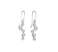 Elli Ohrringe Damen Tropfen Look Elegant mit Kristalle aus 925 Sterling Silber