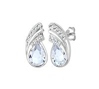 Elli Ohrringe Damen Tropfen mit Kristalle in 925 Sterling Silber