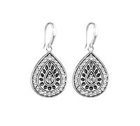 Elli Ohrringe Damen Tropfen mit Kristalle Vintage in 925 Sterling Silber