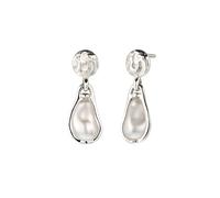 Elli Ohrstecker Kreis mit Perlen von Swarovski® 925 Sterling Silber silberfarben Damen