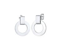 Elli Ohrstecker Kreis Rund Modern 925 Silber silberfarben Damen