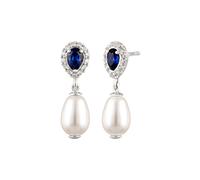 Elli Ohrstecker mit Perlen von Swarovski® 925 Sterling Silber OneSize Damen