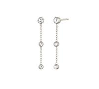 Elli Ohrstecker Ohrhänger 925 Sterling Silber, mit Kristallen von Swarovski® silberfarben Damen