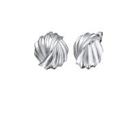 Elli Ohrstecker Riffeldesign 925 Sterling Silber silberfarben Damen