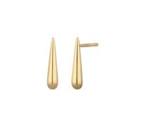 Elli Ohrstecker Tropfen 925 Sterling Silber goldfarben Damen