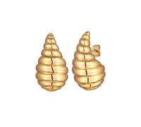 Elli Ohrstecker Tropfen Messing Goldfarben OneSize Damen