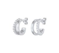 Elli Ohrstecker Zirkonia Weiß 925 Sterling Silber silberfarben Damen