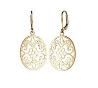 Elli Ornament Floral Orientalisch 925 Sterling Silber goldfarben Damen