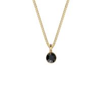 Elli Panzerkette Basic Kristall 925 Silber goldfarben Damen
