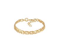 Elli Panzerkette Gliederarmband Farbe Gold für Damen 17